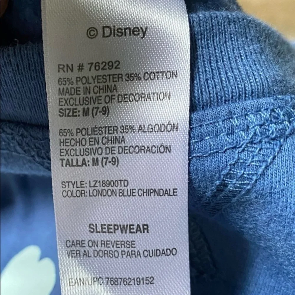 Disney Long Sleeve‎ Sleep Shirt Size M (7-9) Women’s